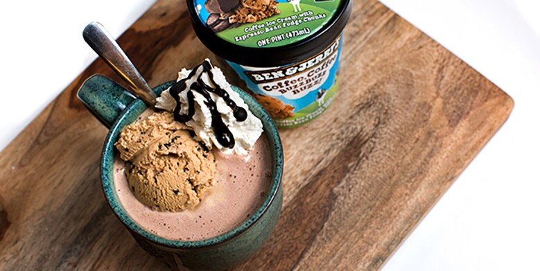 Ben & Jerry's Hot Chocolate Coffee Coffee BuzzBuzzBuzz
