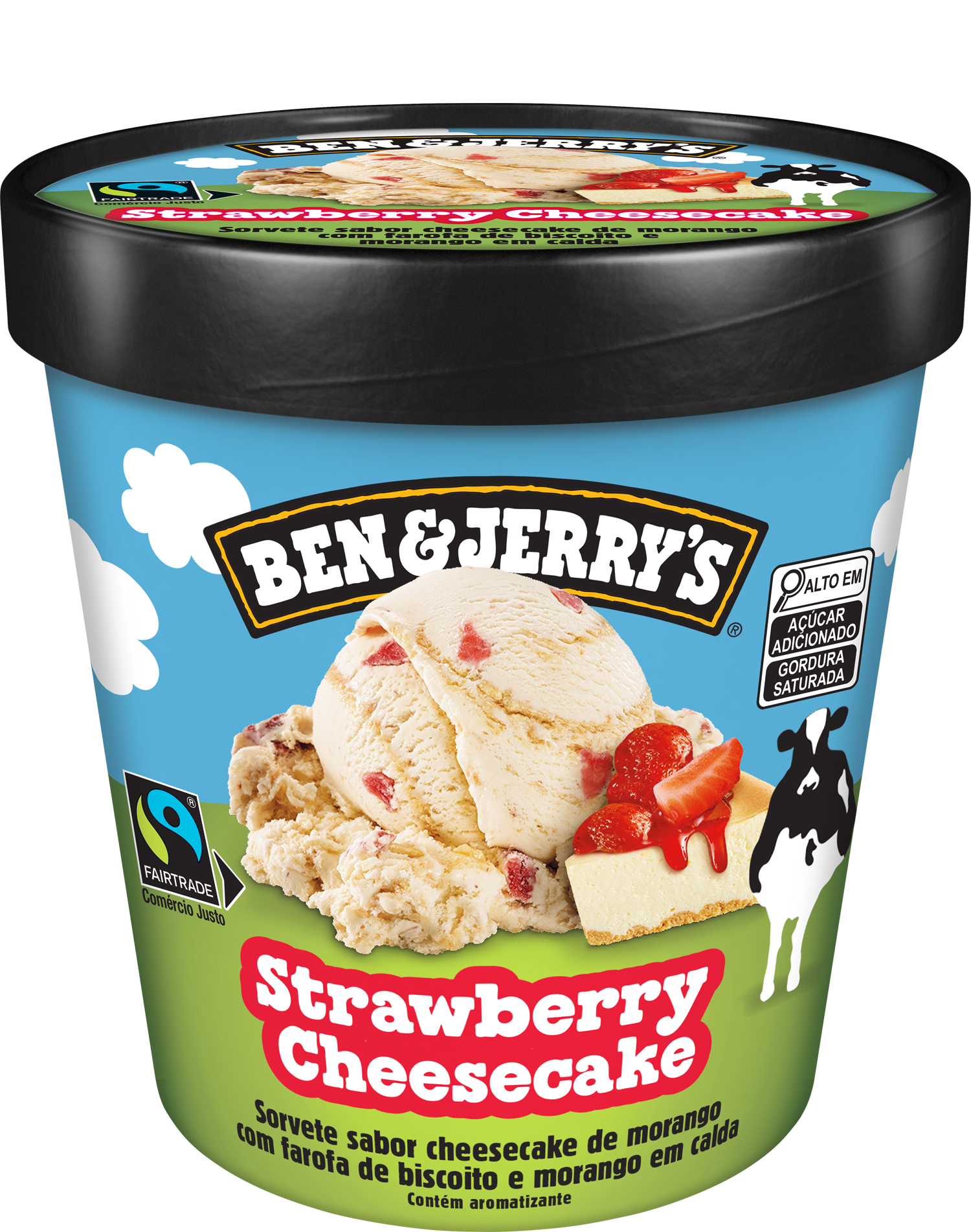 Strawberry Cheesecake Original Ice Cream Pint