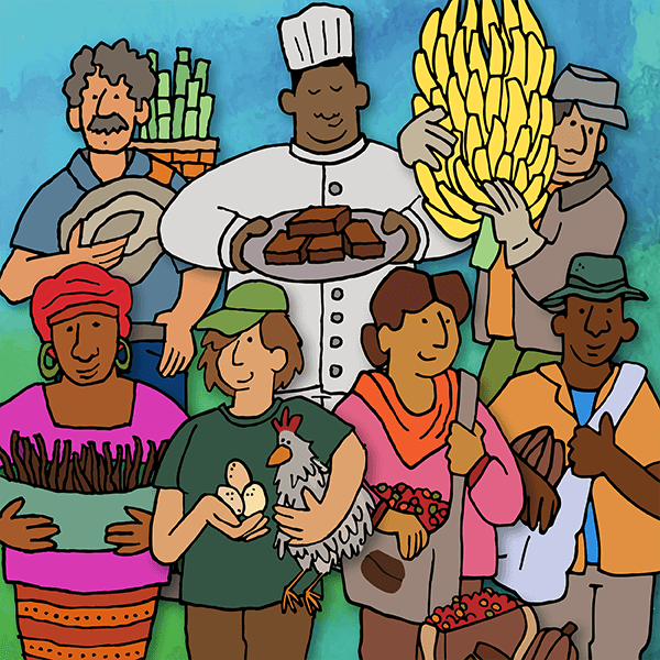 Ícone de diversidade de fornecedores